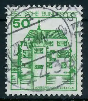 BRD DS BURGEN U. SCHLÖSSER Nr 1038AI gestempelt 92FEA6