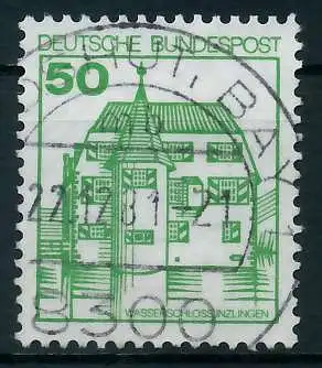 BRD DS BURGEN u. SCHLÖSSER Nr 1038AI zentrisch gestempelt 92FEAE