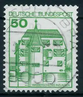 BRD DS BURGEN u. SCHLÖSSER Nr 1038AI zentrisch gestempelt 92FEB6