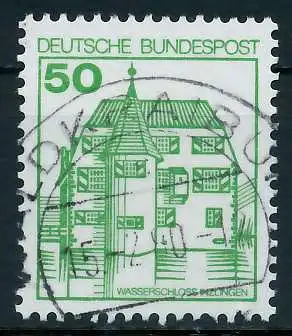 BRD DS BURGEN U. SCHLÖSSER Nr 1038AI gestempelt 92FEEA