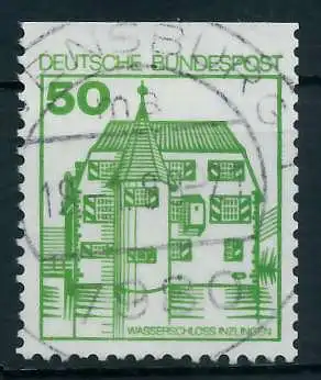 BRD DS BURGEN U. SCHLÖSSER Nr 1038CI zentrisch gestempelt 92FF42