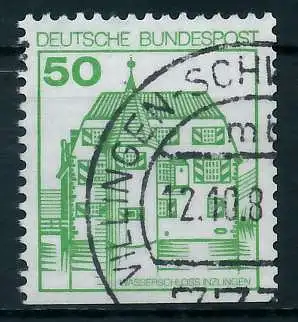 BRD DS BURGEN U. SCHLÖSSER Nr 1038DI gestempelt 92FF7A