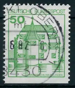BRD DS BURGEN U. SCHLÖSSER Nr 1038DI gestempelt 92FF7E