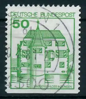 BRD DS BURGEN U. SCHLÖSSER Nr 1038DI gestempelt 92FF82