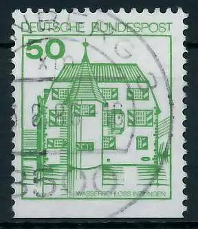 BRD DS BURGEN U. SCHLÖSSER Nr 1038DI gestempelt 92FF92
