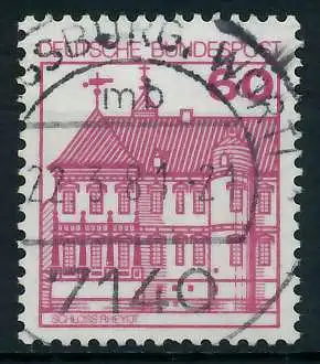 BRD DS BURGEN U. SCHLÖSSER Nr 1028AI gestempelt 93002A