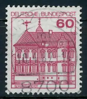 BRD DS BURGEN U. SCHLÖSSER Nr 1028AI gestempelt 93002E