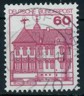 BRD DS BURGEN U. SCHLÖSSER Nr 1028AI gestempelt 930032