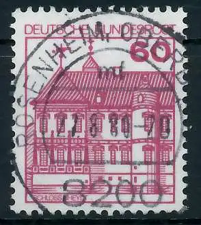 BRD DS BURGEN U. SCHLÖSSER Nr 1028AI gestempelt 93003E