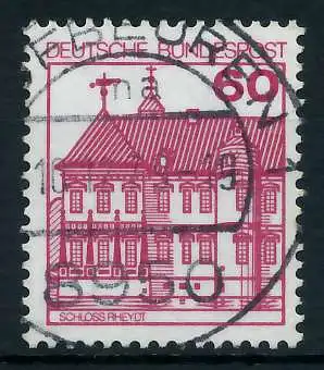 BRD DS BURGEN U. SCHLÖSSER Nr 1028AI gestempelt 93004E