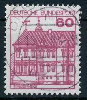 BRD DS BURGEN U. SCHLÖSSER Nr 1028AI gestempelt 930056
