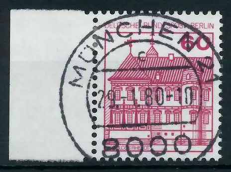 BRD DS BURGEN U. SCHLÖSSER Nr 1028AI zentrisch gestempelt SR 935FFE