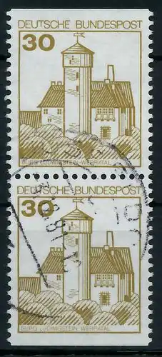 BRD ZUSAMMENDRUCK Nr 914CIu+914DIu gestempelt SENKR PAAR 9360CA