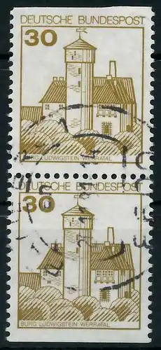 BRD ZUSAMMENDRUCK Nr 914CIu+914DIu gestempelt SENKR PAAR 9360F2