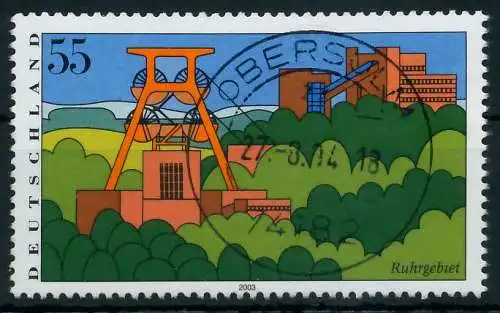 BRD 2003 Nr 2355 zentrisch gestempelt 936196
