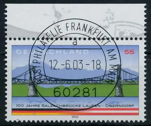 BRD 2003 Nr 2345 zentrisch gestempelt ORA 9361B6