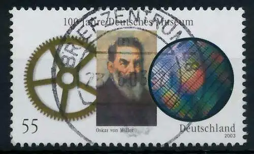 BRD 2003 Nr 2332 zentrisch gestempelt 936232