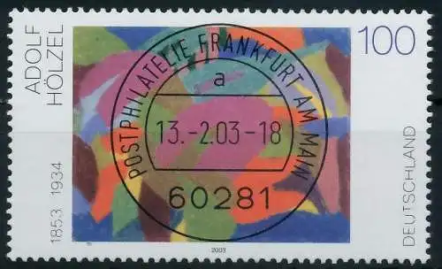 BRD 2003 Nr 2316 zentrisch gestempelt 93629E