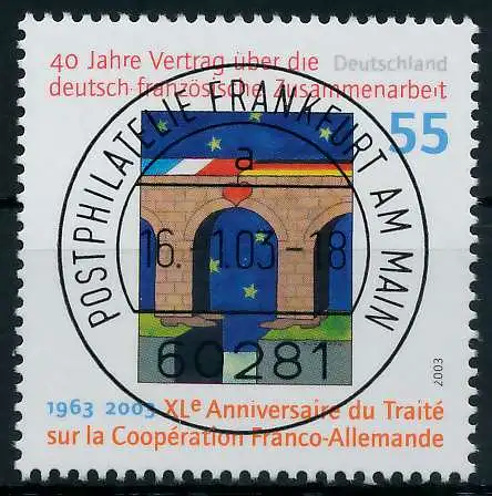 BRD BUND 2003 Nr 2311I zentrisch gestempelt 9362CA