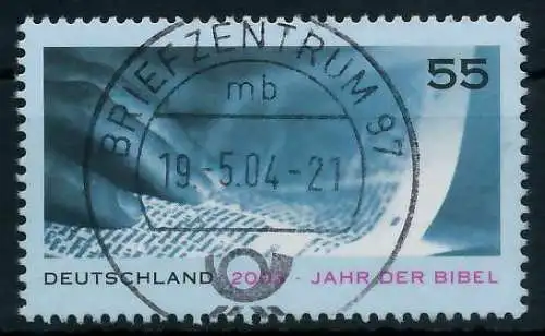 BRD 2003 Nr 2312 zentrisch gestempelt 9362CE
