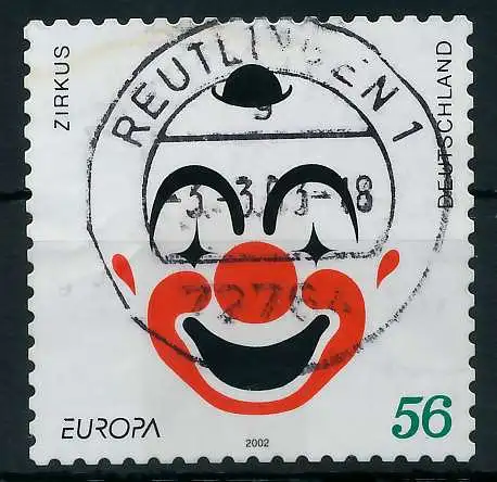BRD BUND 2002 Nr 2272 zentrisch gestempelt 936376