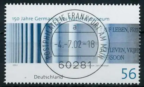 BRD 2002 Nr 2266 zentrisch gestempelt 9363D6