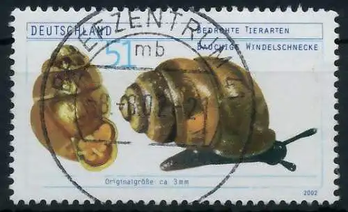 BRD 2002 Nr 2265 zentrisch gestempelt 93641E