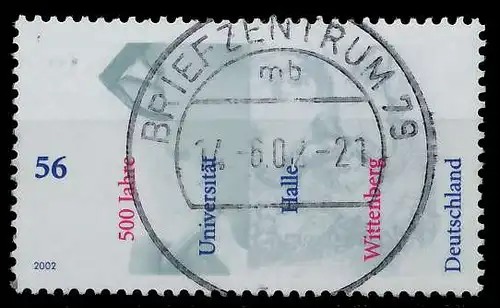 BRD 2002 Nr 2254 zentrisch gestempelt 936426