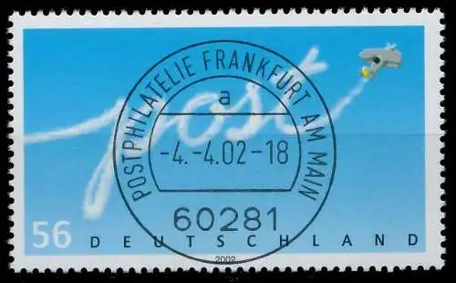 BRD 2002 Nr 2250 zentrisch gestempelt 93648E