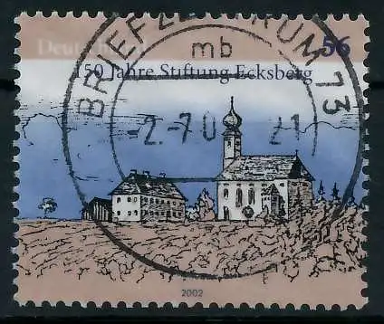 BRD 2002 Nr 2246 zentrisch gestempelt 9364C2