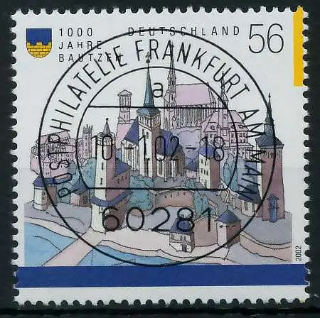 BRD 2002 Nr 2232 zentrisch gestempelt 936532