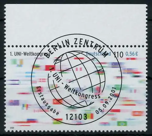 BRD 2001 Nr 2215 ESST zentrisch gestempelt ORA 9365B2