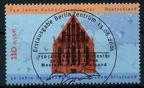BRD 2001 Nr 2195 ESST zentrisch gestempelt 936672