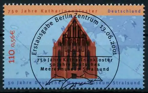 BRD 2001 Nr 2195 ESST zentrisch gestempelt 936676