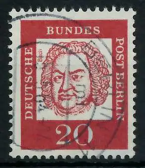 BERLIN DS BED. DEUTSCHE Nr 204 gestempelt 9366FE