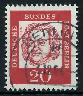 BERLIN DS BED. DEUTSCHE Nr 204 gestempelt 936712