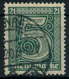 DEUTSCHES REICH DIENSTMARKEN 1920 Nr 16 gestempelt 939FD2
