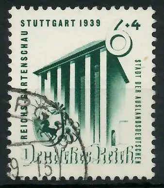 DEUTSCHES REICH 1939 Nr 692 gestempelt 93A01E