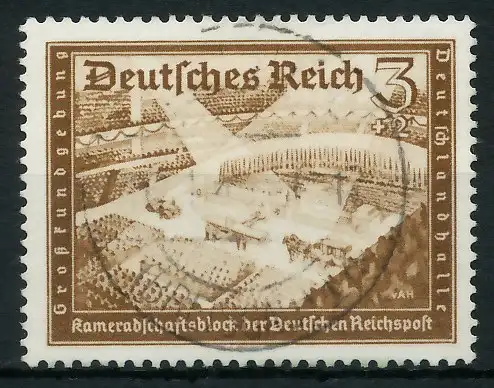 DEUTSCHES REICH 1939 Nr 702 zentrisch gestempelt 93A022