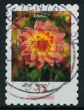 BRD DS BLUMEN Nr 2514 zentrisch gestempelt 93A0DA