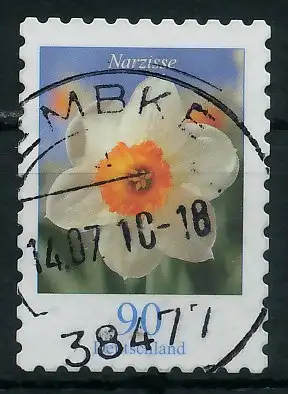 BRD DS BLUMEN Nr 2515 zentrisch gestempelt 93A0EA