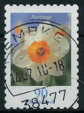 BRD DS BLUMEN Nr 2515 zentrisch gestempelt 93A0D2