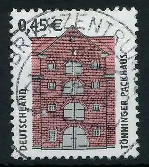 BRD DS SEHENSWÜRDIGKEITEN Nr 2299 zentrisch gestempelt 93A146