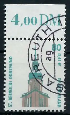 BRD DS SEHENSWÜRDIGKEITEN Nr 2177 gestempelt ORA 93A1F6