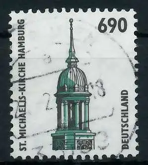 BRD DS SEHENSWÜRDIGKEITEN Nr 1860 gestempelt 93A336