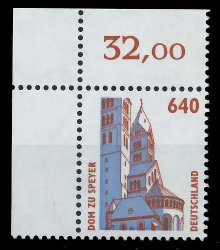 BRD DS SEHENSWÜRDIGKEITEN Nr 1811 postfrisch ECKE-OLI 93A34E