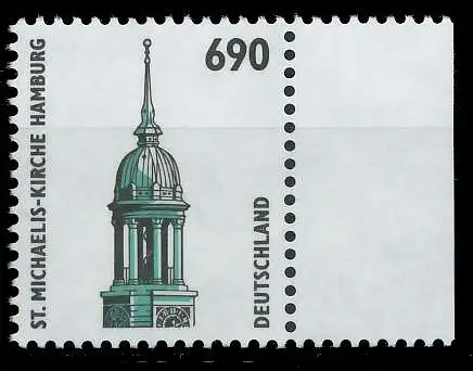 BRD DS SEHENSWÜRDIGKEITEN Nr 1860 postfrisch SRA 93A36A