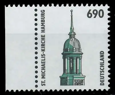 BRD DS SEHENSWÜRDIGKEITEN Nr 1860 postfrisch SRA 93A372