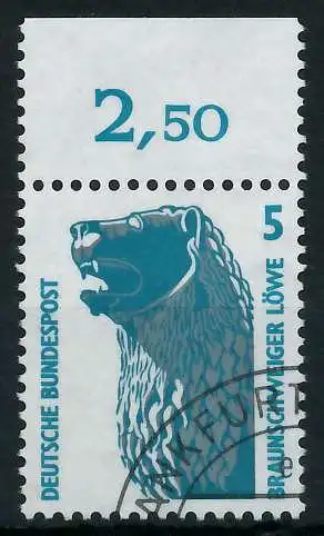 BRD DS SEHENSWÜRDIGKEITEN Nr 1448u gestempelt ORA 93A3E2