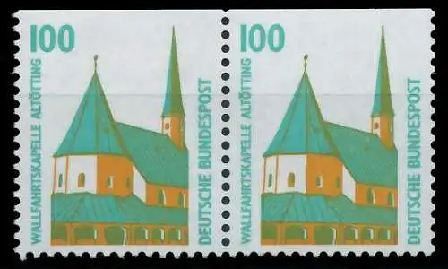 BRD DS SEHENSWÜRDIGKEITEN Nr 1406Cv postfrisch WAAGR PA 93A3FE